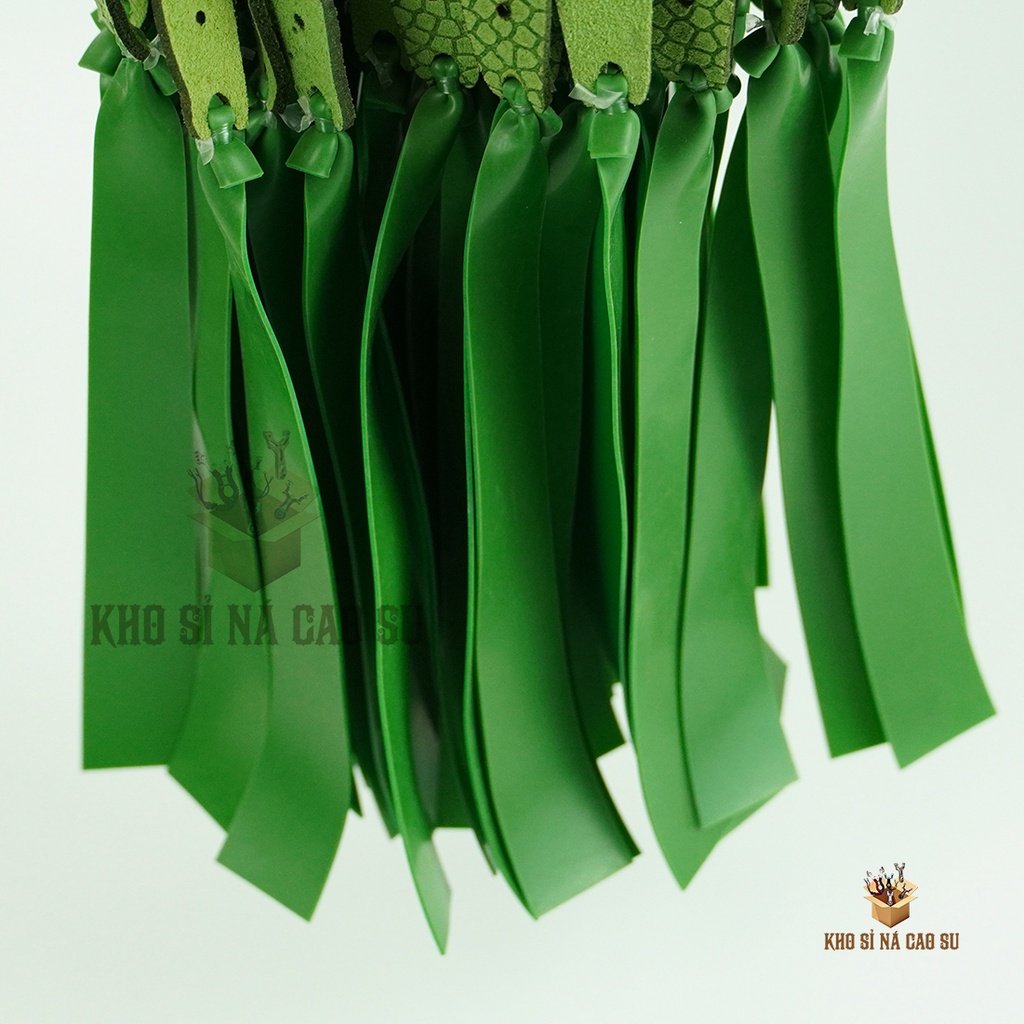 5 thun quỷ xanh cột da ná quỷ xanh khổ 13-19-150, thun ná cao su, dây ná cao su cực chất chơi siêu đỉnh