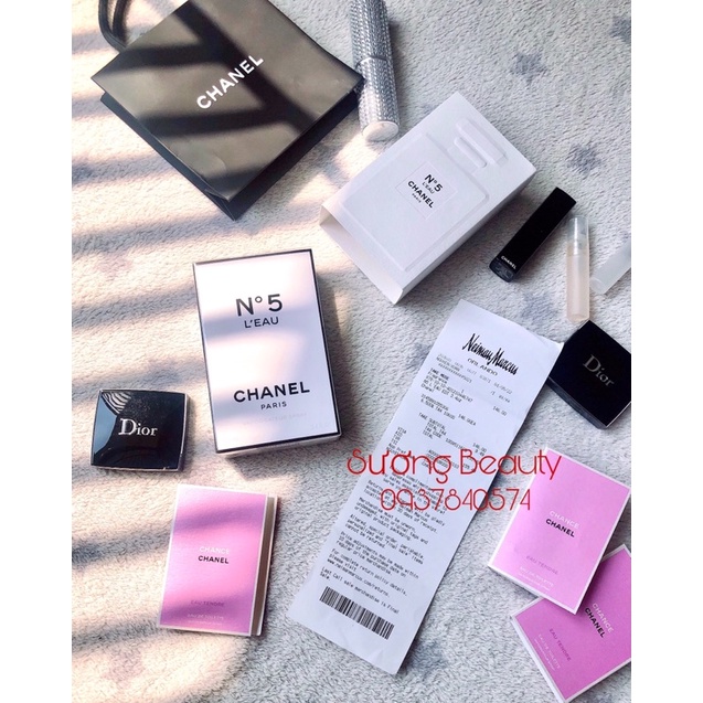 Nước Hoa Chanel No5 L’eau 100ml kèm bill mua tại store mỹ🇺🇸