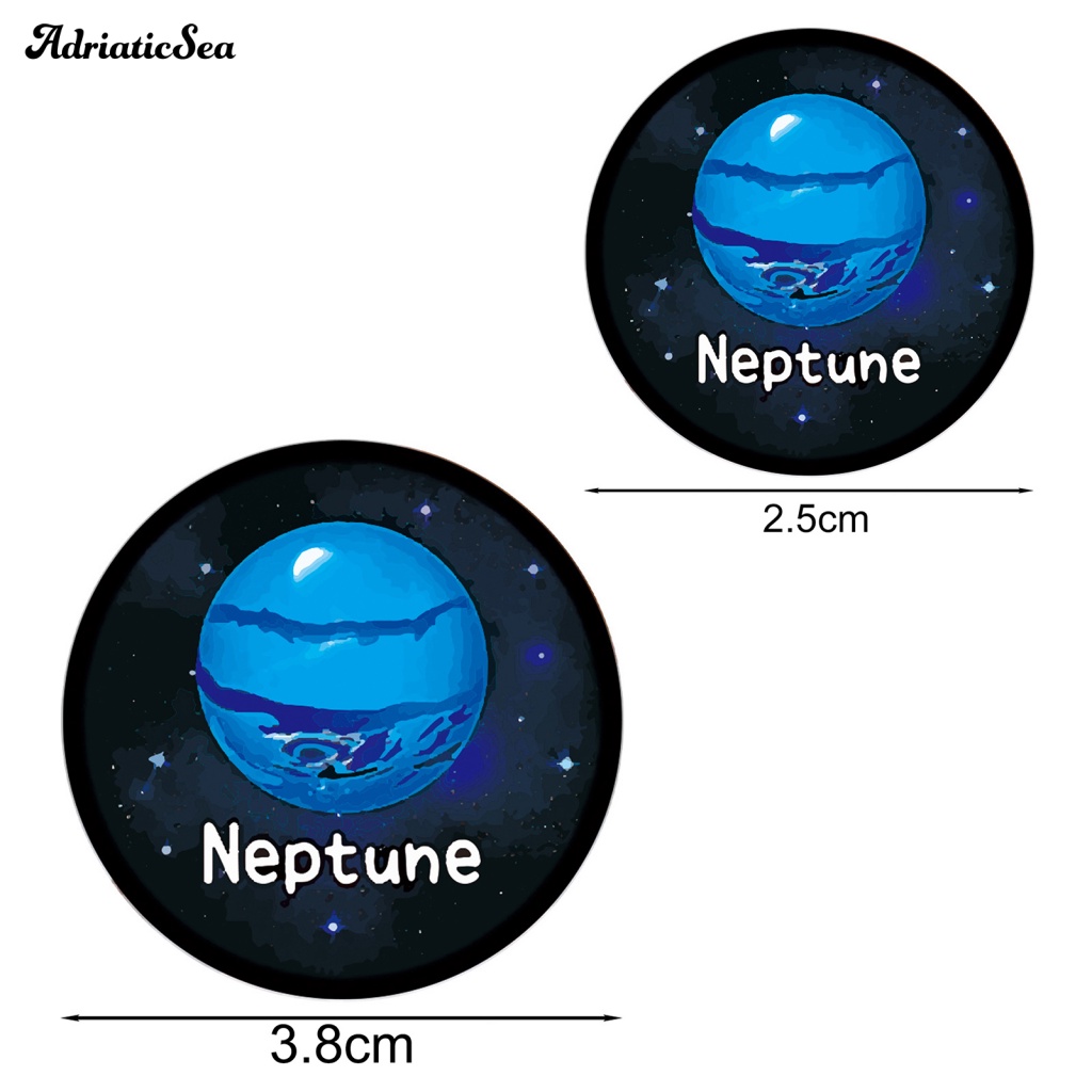 Bộ 500 Sticker Dán Trang Trí Hình Các Hành Tinh Không Gian