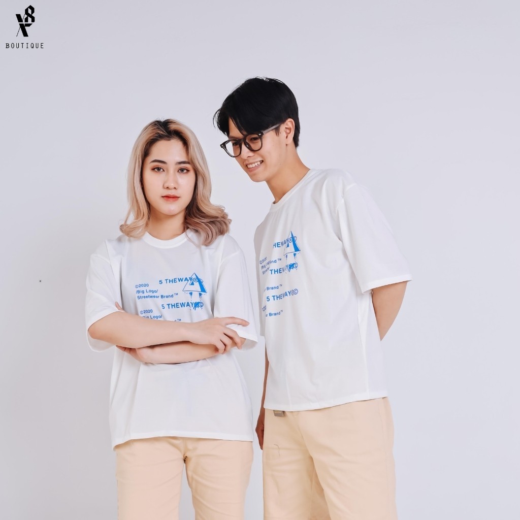 Áo Thun Unisex  Áo Phông Nam Nữ Form Rộng Cotton Thấm Hút Mồ Hôi