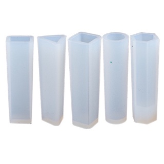 5 Khuôn Silicone Ống Nhỏ Đúc Keo Resin Làm Mặt Dây Chuyền - Trường Thịnh Epoxy