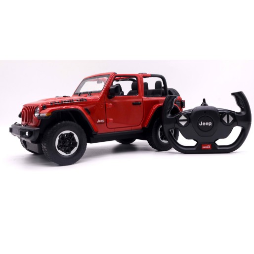 Siêu xe địa hình xe Jeep Wrangler Rubicon điều khiển từ xa RC Car Đồ chơi ô tô mô hình Jeep hãng Rastar tỷ lệ 1/14, 2.4G