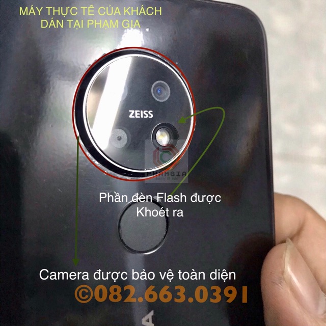 Cường lực camera Nokia 7.2 siêu mỏng, siêu bền (có video)