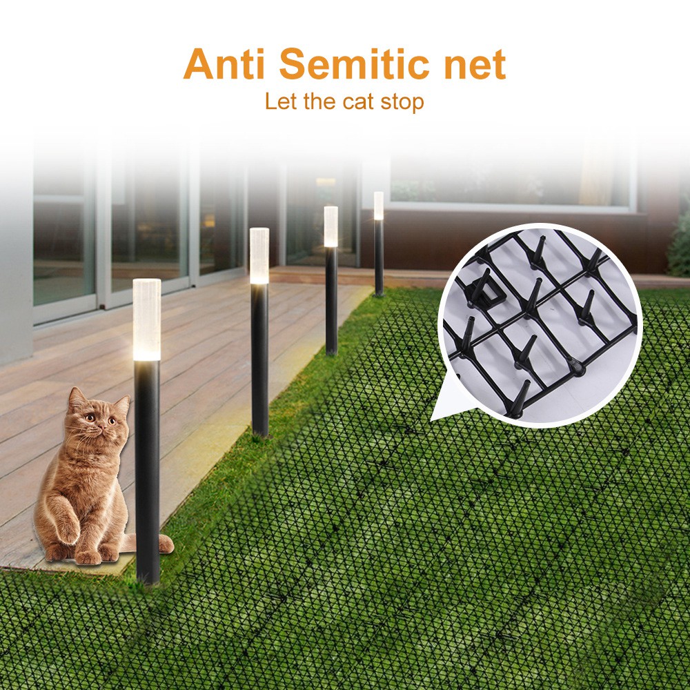 2021 Expel Cat Mat Flower Drive Cat Net Plastic Pet Anti Cat Thorn Mat Drive Animals [BLACKPINK]