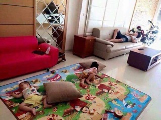 THẢM MABOSHI 2 MẶT CHO BÉ 1M8x2M ( Mẫu Ngẫu Nhiên)