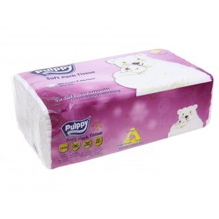 Khăn giấy Pulppy 2 lớp gói 180 tờ