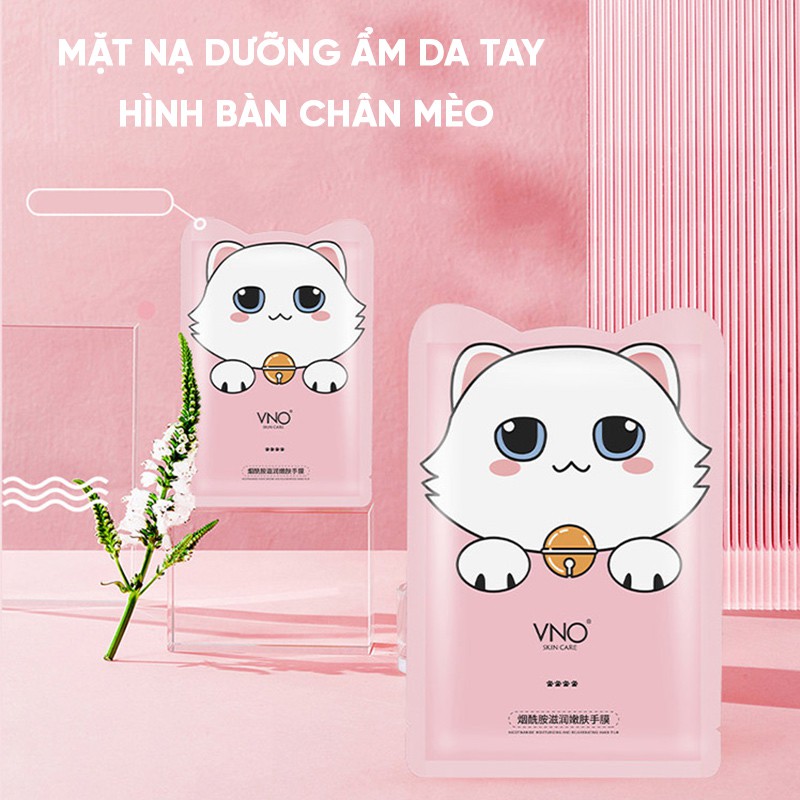 Mặt nạ dưỡng ẩm da tay hình bàn chân mèo | BigBuy360 - bigbuy360.vn