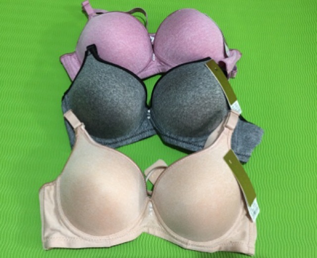 Áo lót trơn đệm vừa nâng ngực có gọng 8807