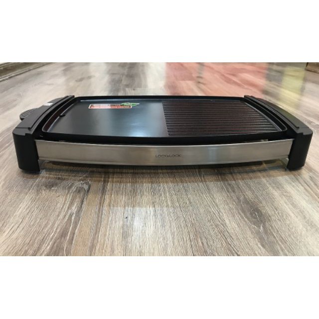 Bếp nướng điện LOCK & LOCK Electric Grill EJG232, 220-240V, 50/60Hz, 1800W-2200W - Hàng chính hãng