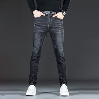 [sale xả kho] Quần jean xước rách màu đen co giãn cực tốt vảy sơn rách gối VNXK Pon.mens