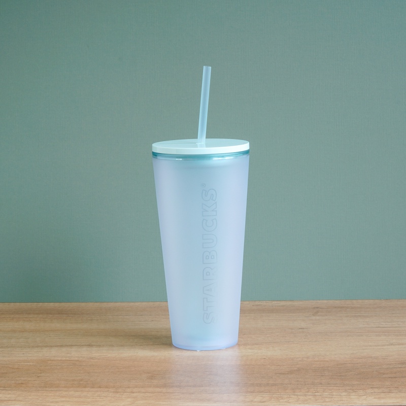 Ly Starbucks Cold Cup 20Oz (591ml) Translucent Mint