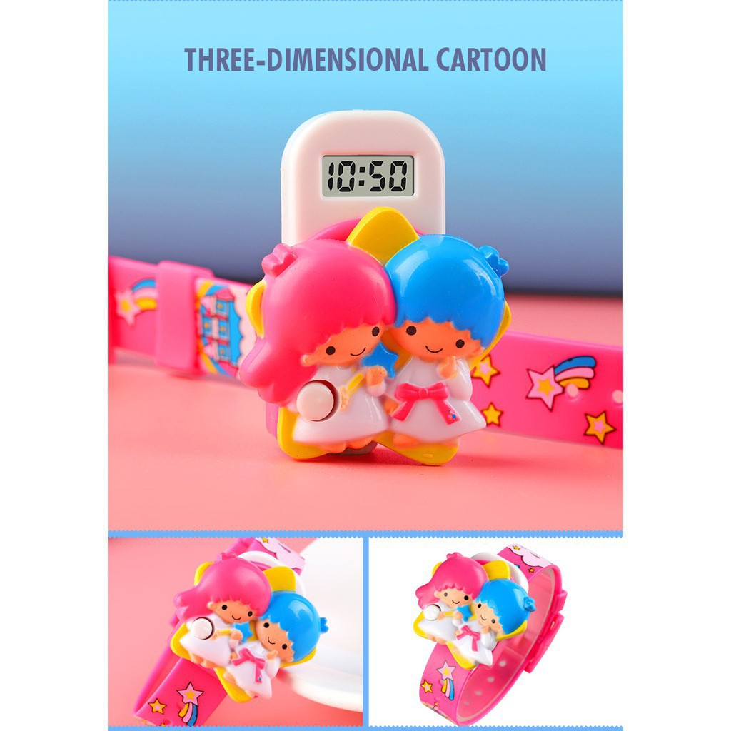 SKMEI 1749 Fashion Cartoon Children's Electronic Watch High Quality Waterproof Toy Gift Bracelet