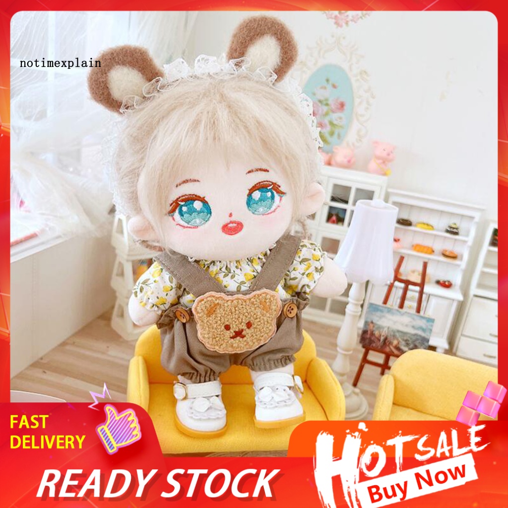 Búp Bê Đồ Chơi Mặc Đầm In Hình Thần Tượng 20cm Dễ Thương