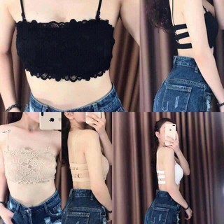 [AT037] Áo lót quây ren dây mảnh sau lưng