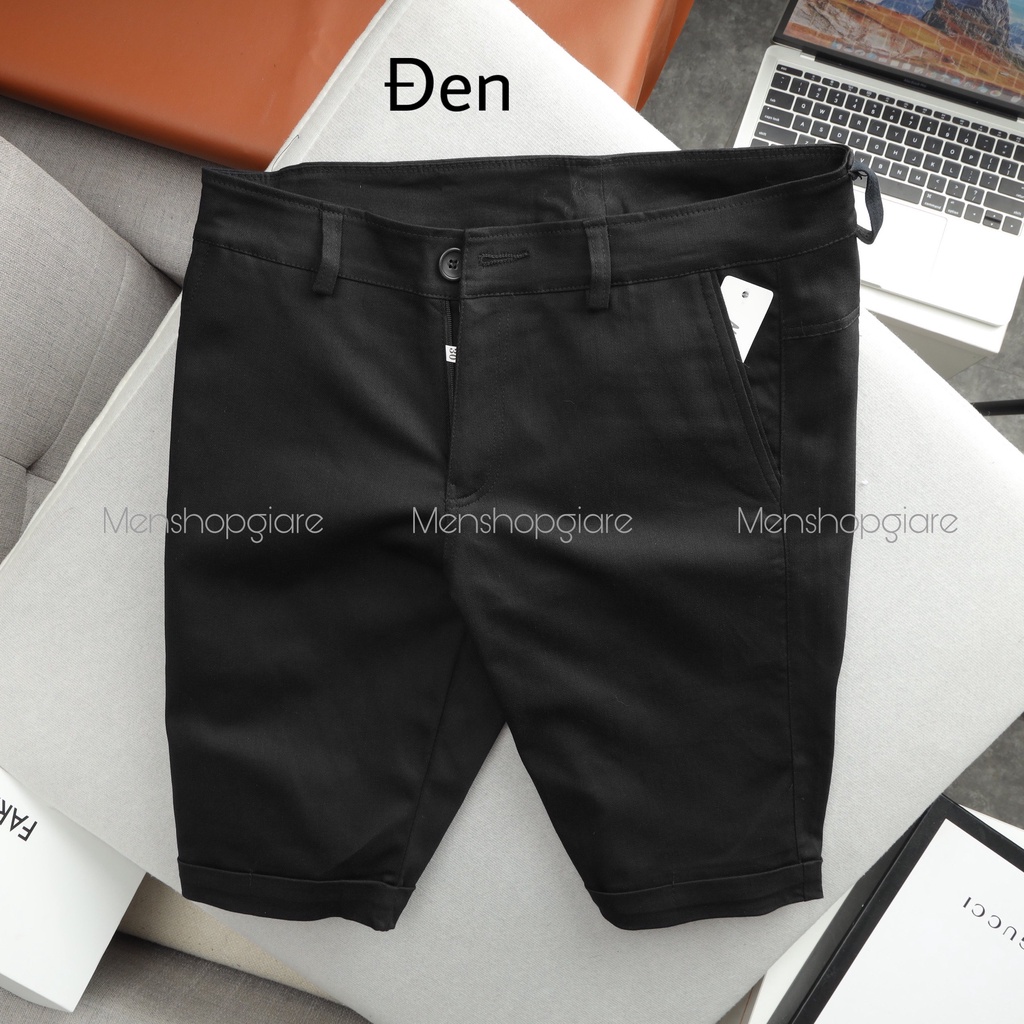 QUẦN SHORT KAKI NAM CO GIÃN - SIZE ĐẠI 33,34,35,36