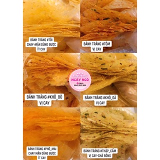 Combo Bánh Tráng Long An (đủ vị)