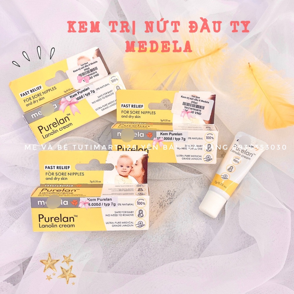 Kem bôi nứt đầu ti Purelan mẫu mới