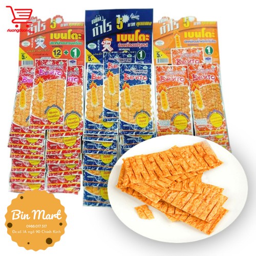 Mực Bento Thái Lan dây 13 gói x 5gram - đủ 5 màu