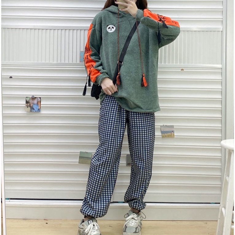 Áo Hoodie Nữ Form Rộng, Áo Nỉ Có Mũ Cute Hàng Quảng Châu Ulzzang Chất Nỉ Dày Mịn Dễ Thương | BigBuy360 - bigbuy360.vn