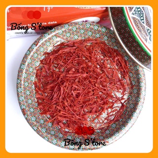 Nhụy hoa nghệ tây Saffron Bahraman Super Negin hộp 1gr Iran