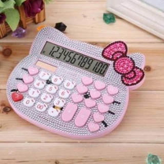 Máy tính hello kitty đính đá Bling cực xinh