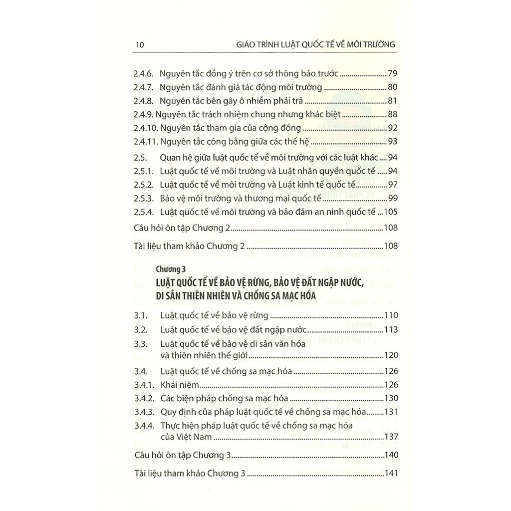 Sách - Giáo Trình Luật Quốc Tế Về Môi Trường