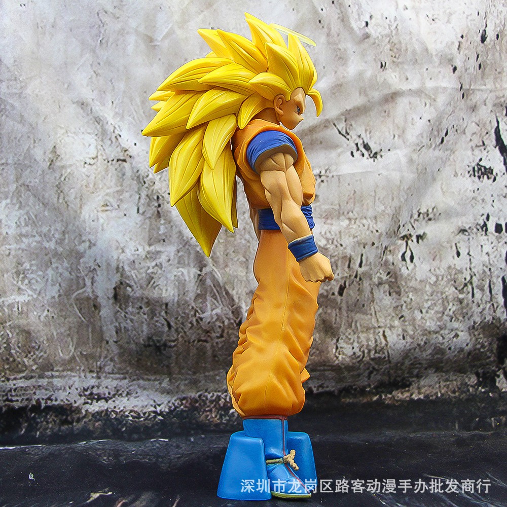 [Mã LIFEXANH03 giảm 10% đơn 500K] (Có sẵn - 32cm) Mô Hình Songoku Super Saiyan SSJ3 siêu nét - Figure Dragon Ball