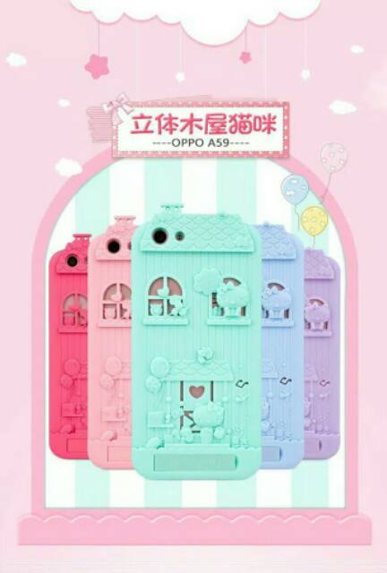 Ốp Điện Thoại Mềm Có Giá Đỡ Hình Hello Kitty 3d Cho Oppo F1s F1 Plus R7 R7s R7 Lite R7 Plus