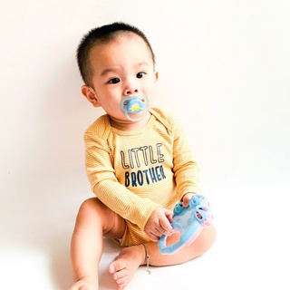 Body chíp dài tay Little brother cho bé đủ size từ 0 đến 24 tháng