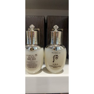 Nước Hoa Hồng Cân Bằng Da Whoo Radiant Rejuvenating Balancer 25ml ( hàng tách set không vỏ hộp)
