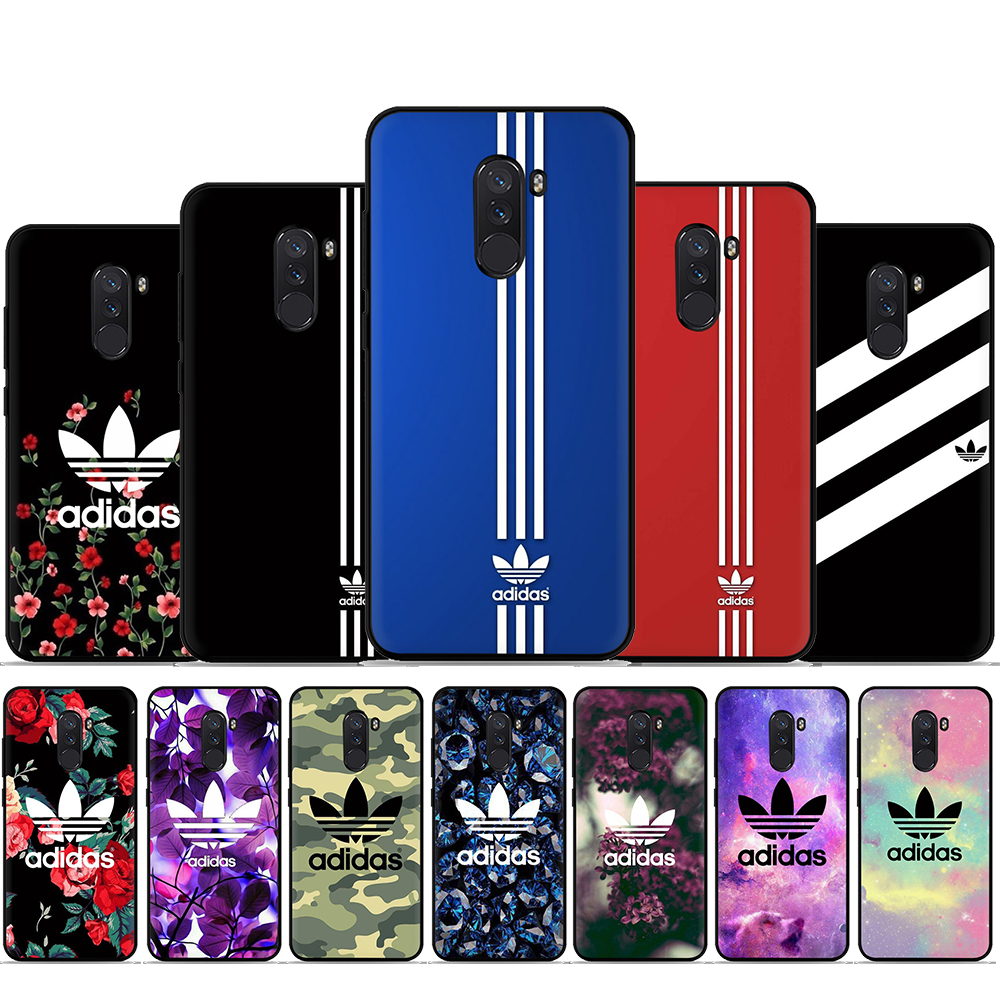 Ốp Lưng Mềm Chống Rơi In Logo Adidas Cho Xiaomi Mi 9 9pro 9se F1