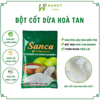 Bột cốt dừa hòa tan Sanca gói 50g