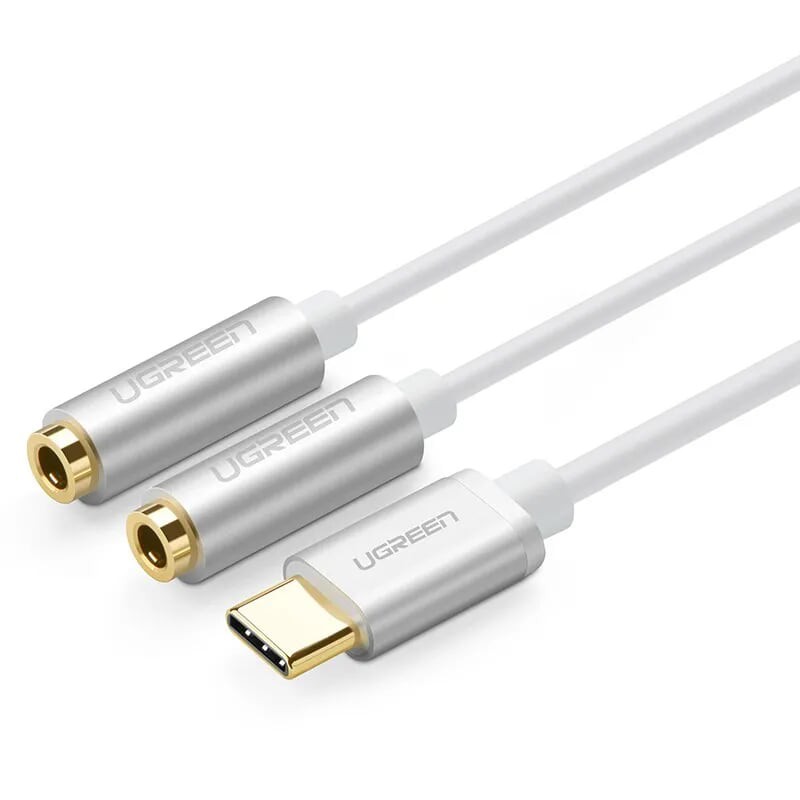 Cáp Chuyển Đổi USB Type-C Sang 2 đầu 3.5mm UGREEN 30732 AV144