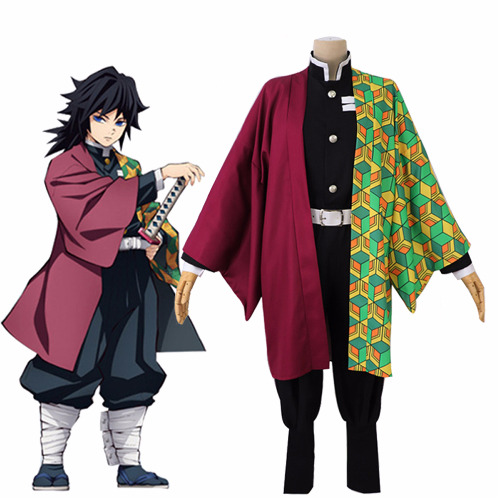 Bộ Đồ Kimono Hóa Trang Nhân Vật Anime Demon Slayer Agatsuma Zenitsu Kamado Tanjirou Kochou Shinobu