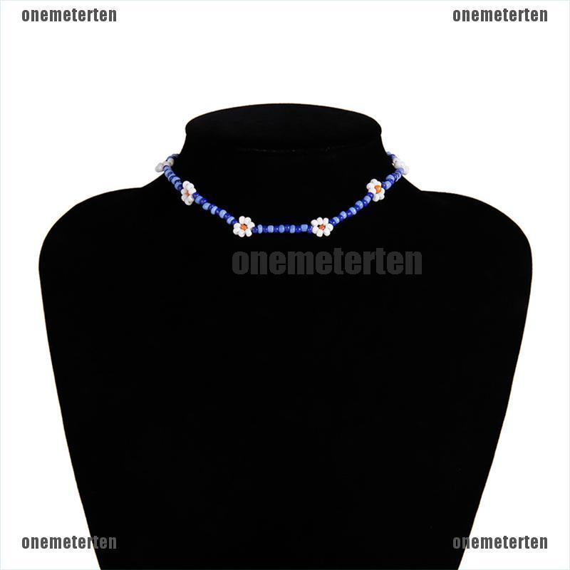 Vòng Cổ Choker Handmade Đính Hạt Phong Cách Boho Cho Nữ