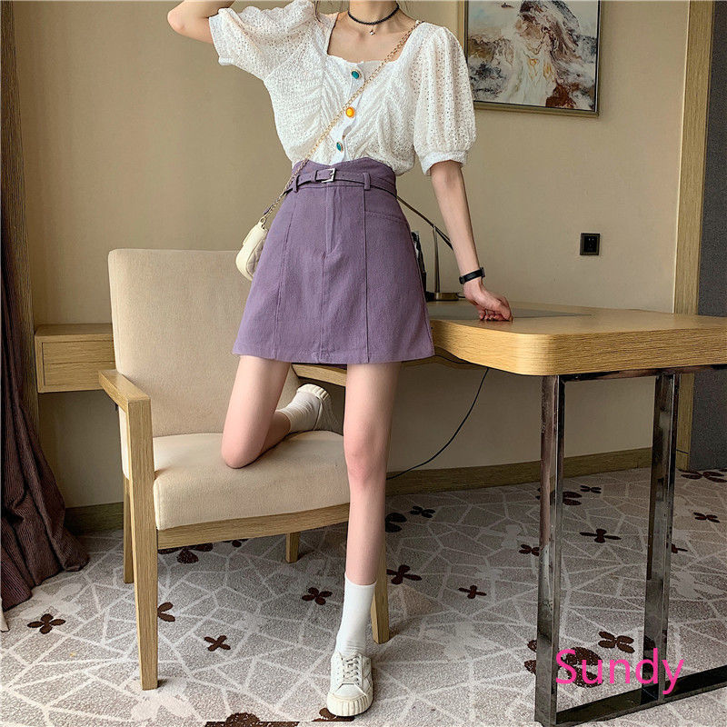 chân váy jean Dáng Chữ A Phong Cách Hàn Quốc Thời Trang Mùa Hè | BigBuy360 - bigbuy360.vn