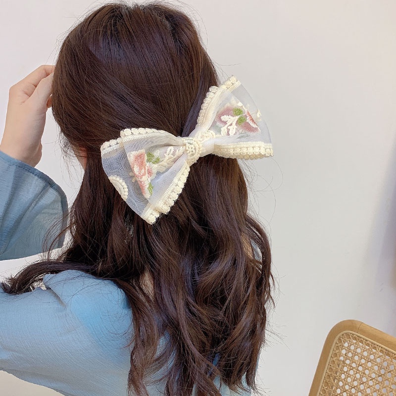 Kẹp Tóc Nơ Thời Trang Hàn Quốc Cho Nữ