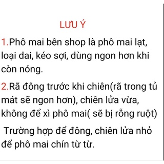 Phô mai que 500g( chỉ ship TPHCM)