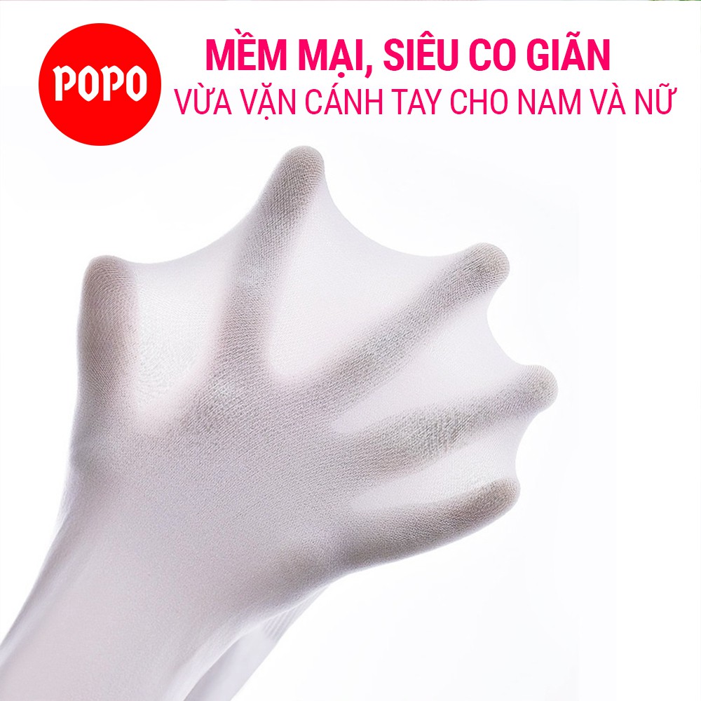 Ống tay chống nắng SL03 POPO 1 đôi cho 2 tay ống tay chống nắng Chống tia UV, chất vải mềm mại, thấm hút thoáng khí