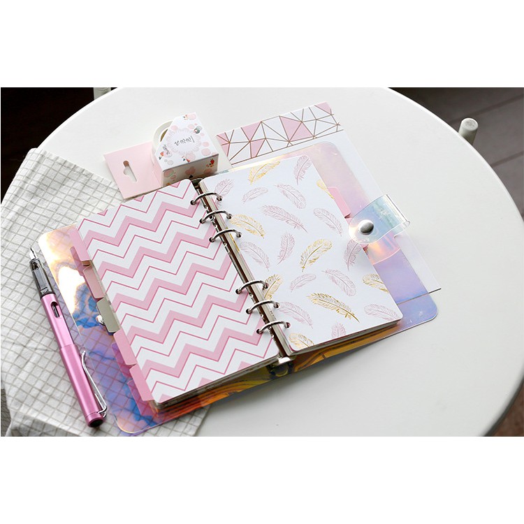 Bìa phân mục cho Planner khổ A5, A6