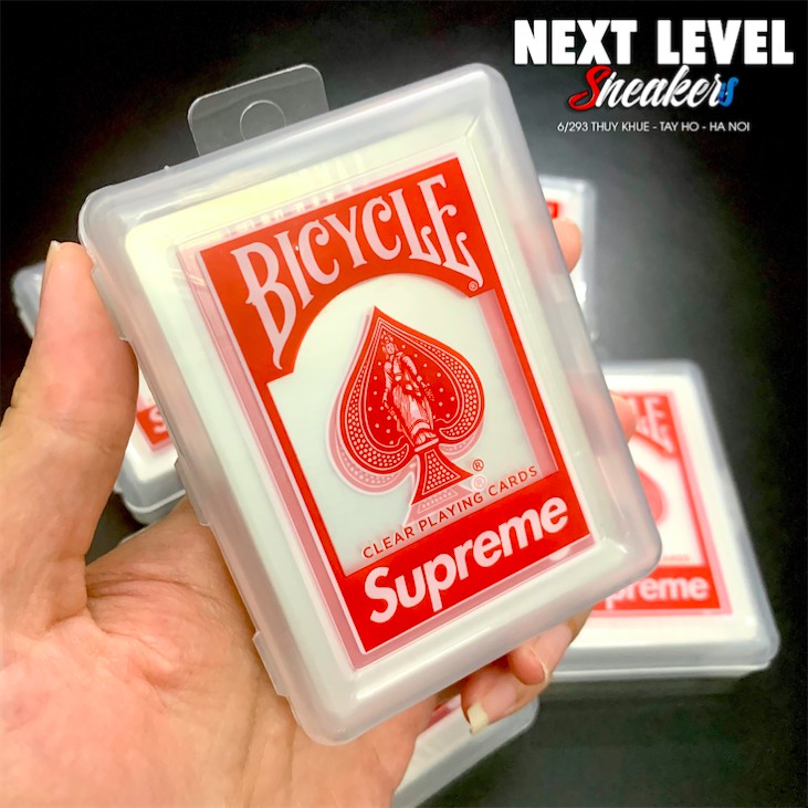 Bộ Bài Trong Suốt Supreme Clear Playing Cards Mới Nhất