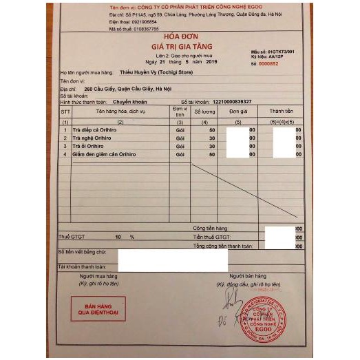 Trà diếp cá ,  Orihiro Nhật Bản (loại 60 gói) date 2024