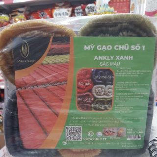 Mỳ gạo chũ Ankly xanh ngũ sắc