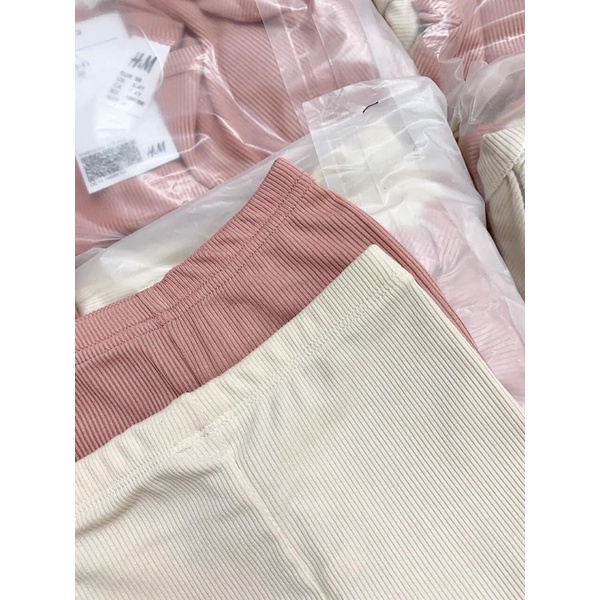 SET 2 BỘ LEN TĂM KEM-HỒNG HÀNG XUẤT XỊN