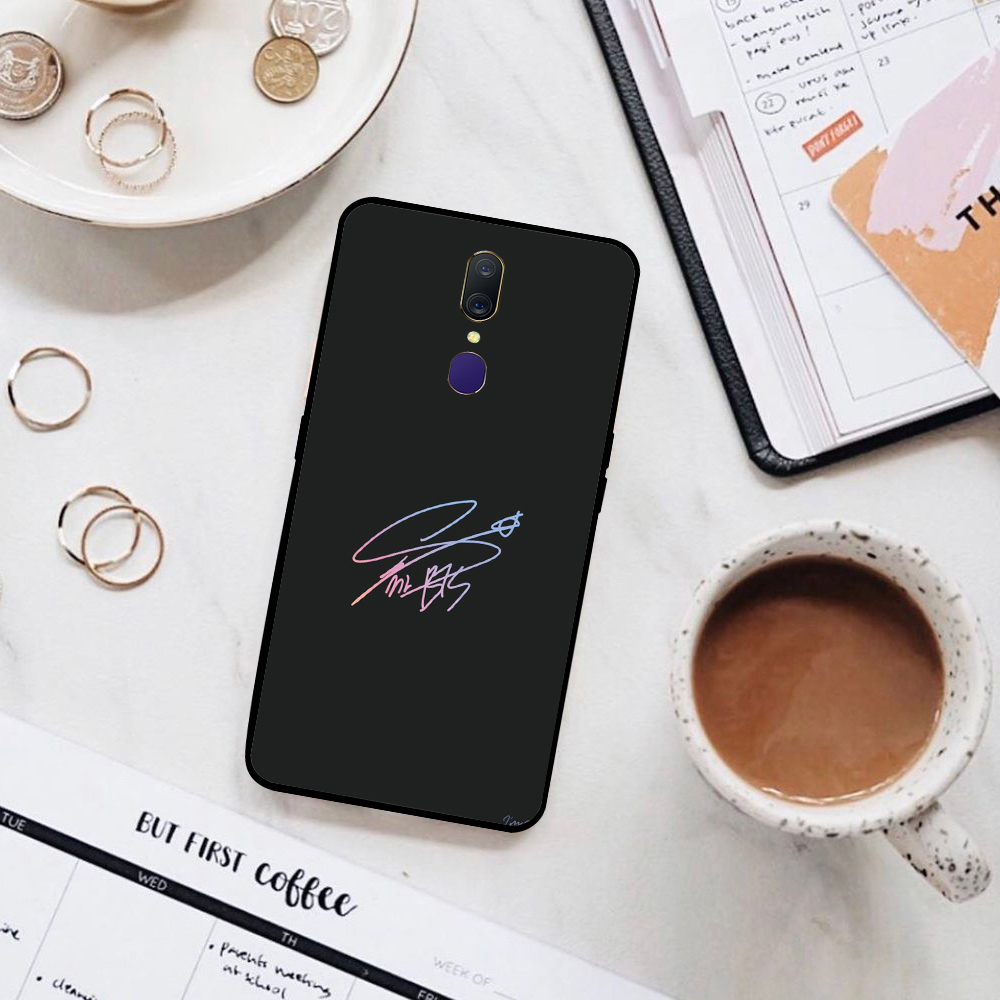 BTS Bangtan Boy Bangtanboy Lyrics Her Casing Silicone Rubber For OPPO A12e A33 A37 Neo 7 9 A5 2020 A7 2018 A71 A73 F5 A77 F3 A83 A1 A39 A57 Soft Phone Case Cover Shockproof