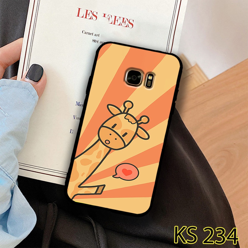 Ốp lưng Samsung Galaxy S6/S6 Edge/S7/S7 Edge in hình các con vật ngộ nghĩnh_Ốp SS S6/S6E/S7/S7E