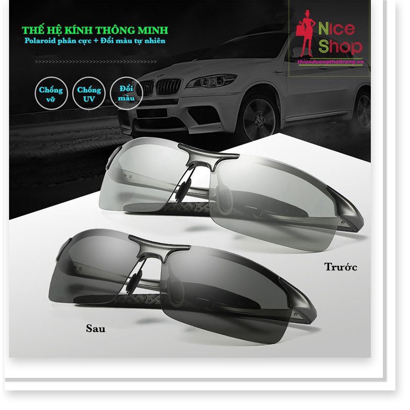 Mắt kính Perfe phân cực đổi màu chống tia uv hiệu quả - MK0110 - Nice | BigBuy360 - bigbuy360.vn
