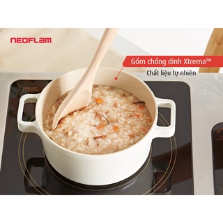 [Mã INBAU30 giảm 30K đơn 199K] Nồi Neoflam Fika 22cm chống dính,tráng gốm xtrema sản xuất tại Hàn Quốc