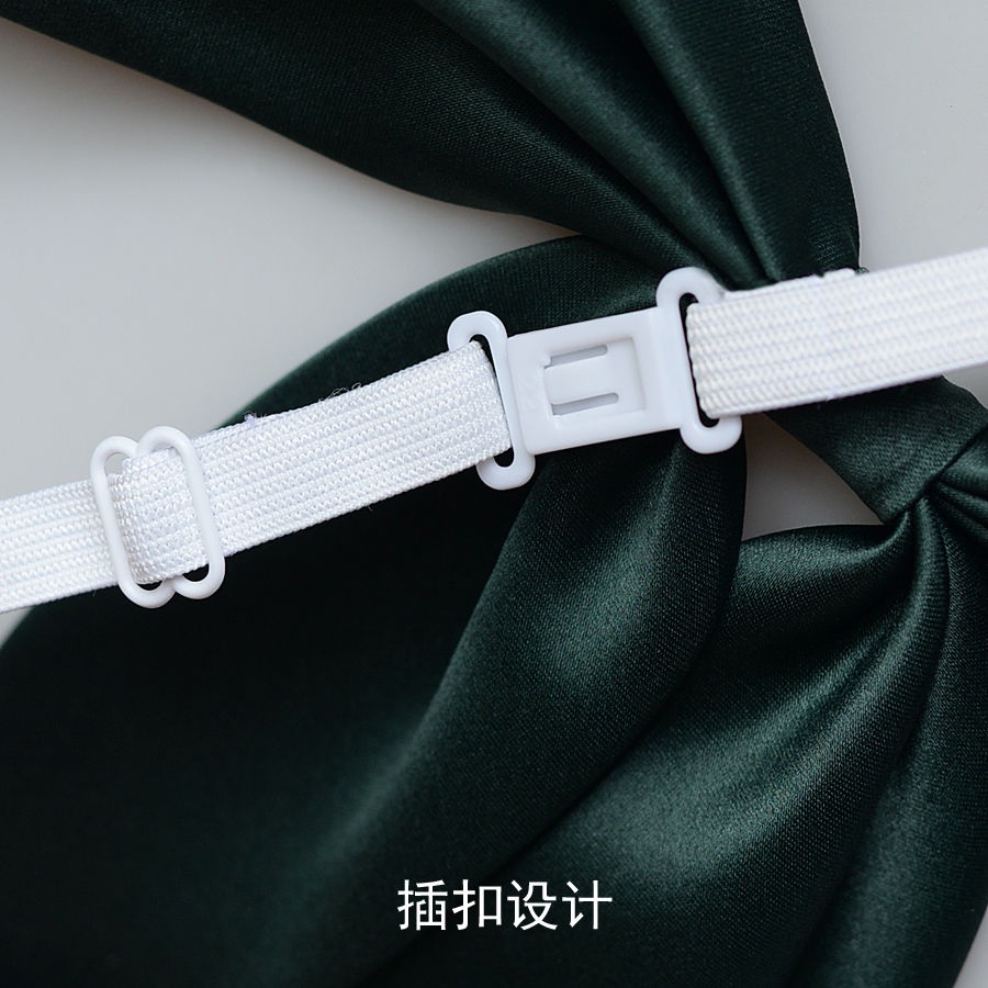 Nơ Đeo Cổ Áo Màu Sắc Trơn Phong Cách Học Sinh Nhật Bản