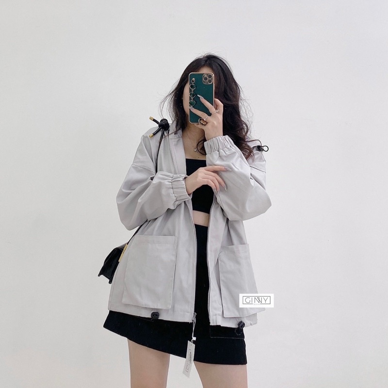 ÁO KHOÁC KAKI 2 LỚP PHONG CÁCH ULZZA | Thời Trang | Phong Cách | GINNY OFFICAL